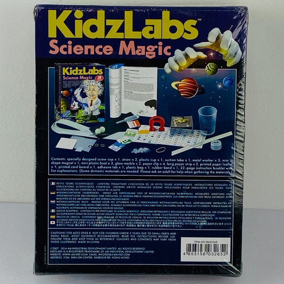 KidzLabs Science Magic 20 Fun Tricks / Experiments - Picture 3 of 7